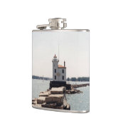 レイクエリーライトハウス フラスク (左)