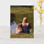 レイクカードの母の日から カード (黄色い花)