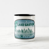 レイクガストンノースカロライナバージニアディアー ツートーンマグカップ (中央)