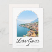 レイクガルダイタリアポストカード ポストカード (正面/裏面)