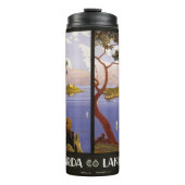 レイクガルダイタリアヴィンテージ旅行タンブラー タンブラー (正面)