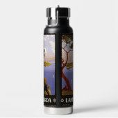 レイクガルダイタリア名前をカスタムする ウォーターボトル (右面)