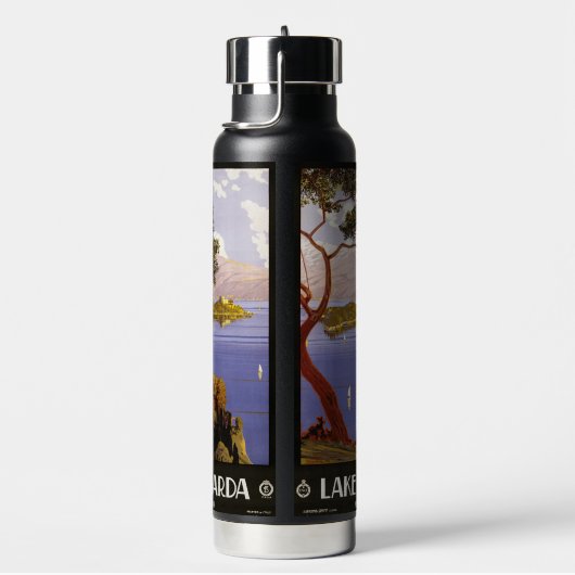 レイクガルダイタリア名前をカスタムする ウォーターボトル (右面)