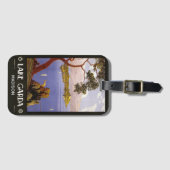 レイクガルダイタリア名前をカスタムする ラゲッジタグ (正面横)