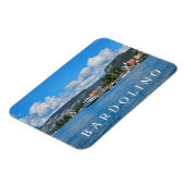 レイクガルダバルドリノパノラミックビュー冷蔵庫用マグネット マグネット (左側)