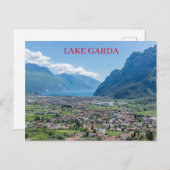 レイクガルダリヴァデルガルダビューポストカード ポストカード (正面/裏面)