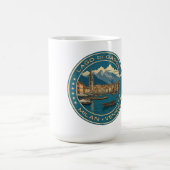 レイクガルダ – ラゴディガルダイタリアンファミリートリップ コーヒーマグカップ (中央)