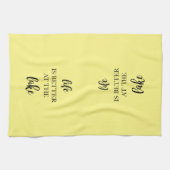 レイクキッチンの方が生活が良い キッチンタオル (横)