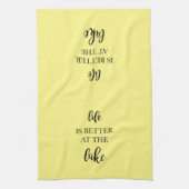 レイクキッチンの方が生活が良い キッチンタオル (縦)