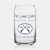 レイクキャビンコテージハウスビアカン ガラス缶 (裏面)