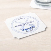 レイクキャビンビールソーダドリンクボトルコースター ペーパーコースター (アングル)