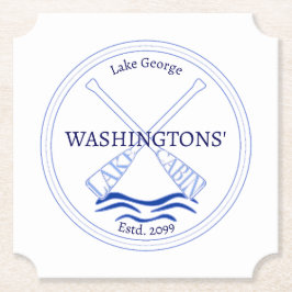 レイクキャビンビールソーダドリンクボトルコースター ペーパーコースター