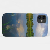 レイククラウドスカイベラルーシ自然iPhone 11ケース Case-Mate iPhoneケース (裏面(横))