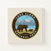 レイククラーク国立公園 ノートブック (裏面)