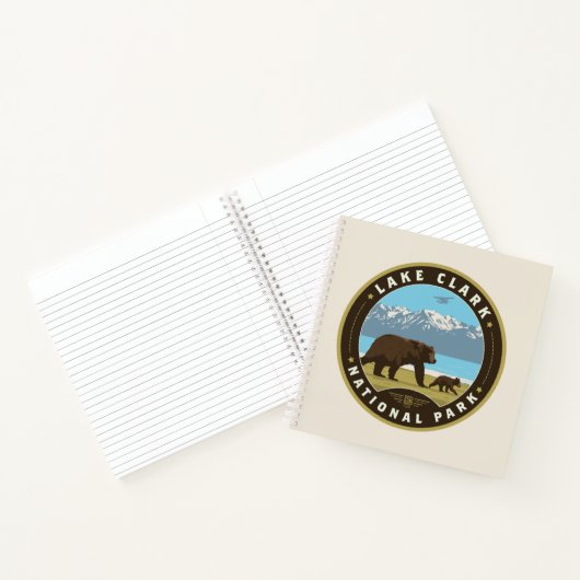レイククラーク国立公園 ノートブック (内部)