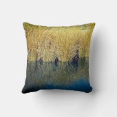 レイクグラスウォーター反射ファミリー名自然 クッション (裏面)