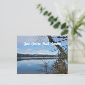 レイクケオウィーサウスカロライナ山反射 ポストカード (スタンド正面)