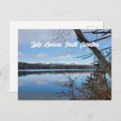 レイクケオウィーサウスカロライナ山反射 ポストカード (正面/裏面)