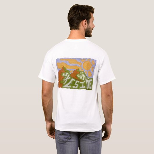 レイクサイドアート部Tシャツ Tシャツ (裏面フル)