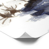 レイクサイドキャビンウィンターロングポンドベオグラードメイン ポスター (角)