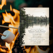 レイクサイドキャンピングファミリー懇親会ジャンボリーバーベキュー 招待状