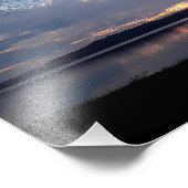 レイクサイドサンセット フォトプリント            (角)