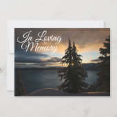 レイクサイドサンライズ追悼式発表 招待状 (正面)