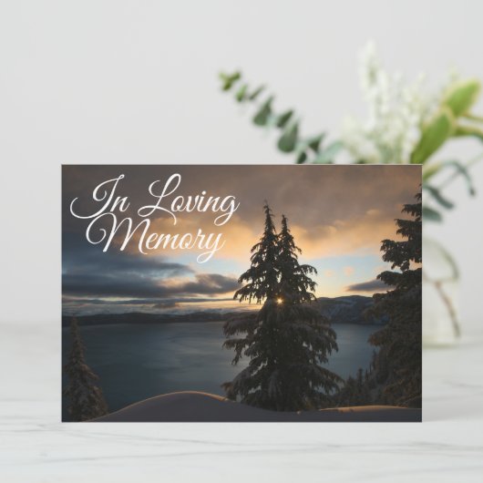 レイクサイドサンライズ追悼式発表 招待状 (スタンド正面)