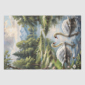 レイクサイドスワン – デコページ –  薄葉紙 (正面)