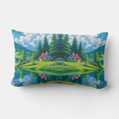 レイクサイドセレニティマジカルヒルズ ランバークッション (裏面)