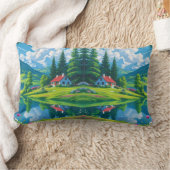 レイクサイドセレニティマジカルヒルズ ランバークッション (ブランケット)