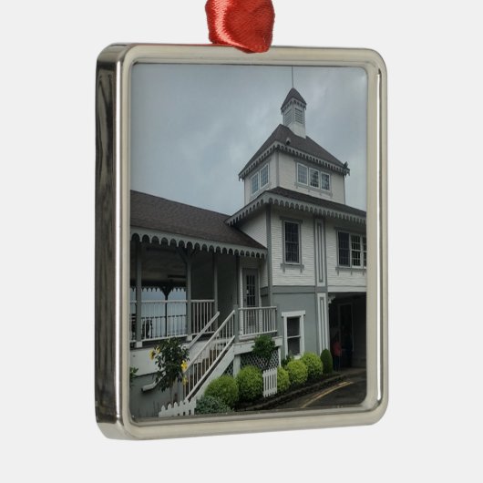 レイクサイドチャートークプールハウス メタルオーナメント (右)