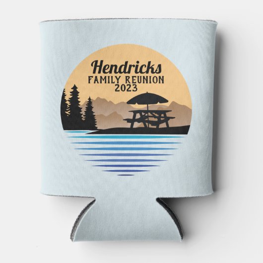 レイクサイドデザインファミリー懇親会クーラーボックス 缶クーラー (正面)