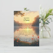 レイクサイドトワイライトウィスパーズバイザウォーター 招待状 (スタンド正面)