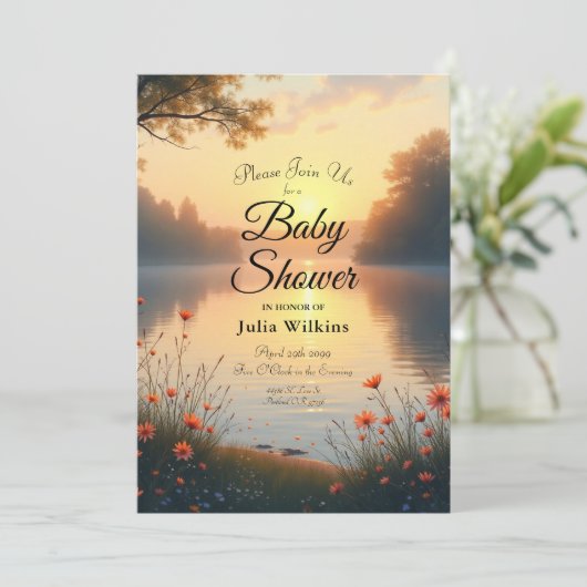 レイクサイドトワイライトウィスパーズバイザウォーター 招待状 (スタンド正面)