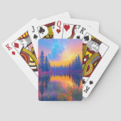 レイクサイドドリームズザサンセットズ万華鏡のように千変万化するパターン トランプ (裏面)