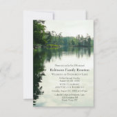 レイクサイドファミリー懇親会キャンピングポトラックバーベキュー 招待状 (正面)