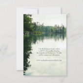 レイクサイドファミリー懇親会キャンピングポトラックバーベキュー 招待状 (裏面)