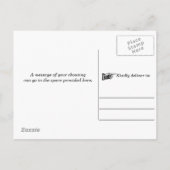 レイクサイドボートの住所の変更カスタム写真 案内ポストカード (裏面)