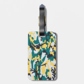 レイクサイド迷彩柄パターン ラゲッジタグ (裏面縦)