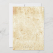 レイクサイ素朴ドツリーファミリー懇親会パーティー招待状 招待状 (裏面)