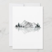 レイクサイ結婚ドのモノグラムクレスト セーブザデート (裏面)