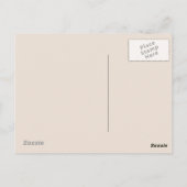 レイクサンセットはがき ポストカード (裏面)