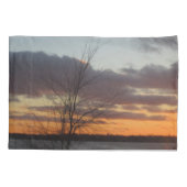 レイクサンセットピローケース 枕カバー (裏面)