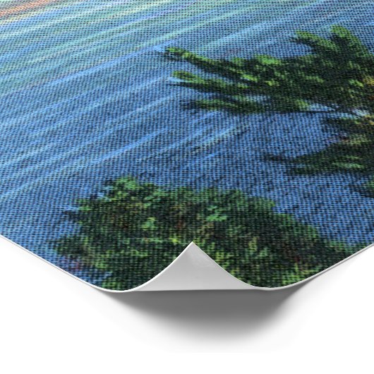 レイクサンライズビューオブバックマウンテン ポスター (角)