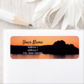 レイクサンライズ差出人住所ラベル ラベル (インサイチュ)