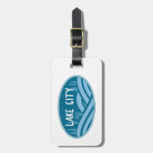 レイクシティコロラドアウトドア ラゲッジタグ (正面縦)