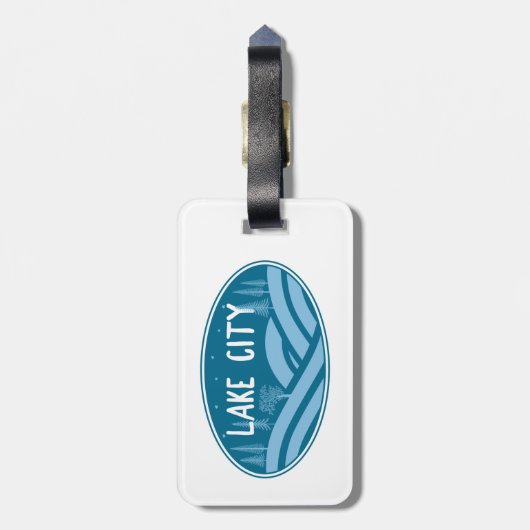 レイクシティコロラドアウトドア ラゲッジタグ (裏面縦)