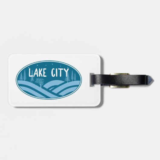 レイクシティコロラドアウトドア ラゲッジタグ (裏面横)