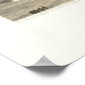 レイクシティ， MNパノラママップ – 1867 ポスター (角)